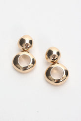 Hilary Drop Earrings Gold