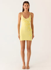 Cottesloe Mini Dress - Yellow