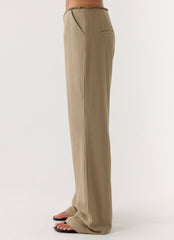 Josephina Pant - Sand Brown
