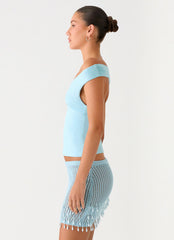 Rylie Top - Blue
