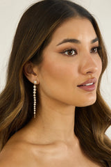Micha Strand Drop Earrings Pearl
