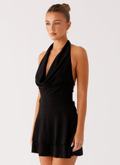 Feel Good Mini Dress - Black