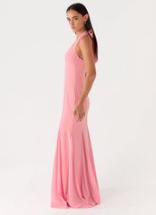 Girl Talk Maxi Dress - Pink